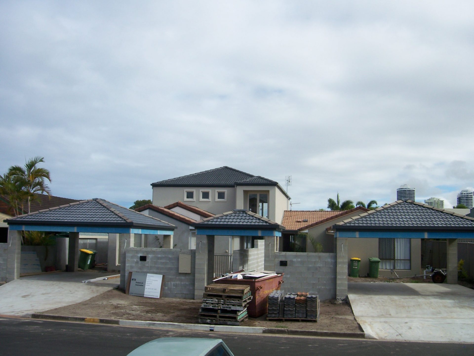 Extension construction by MTB